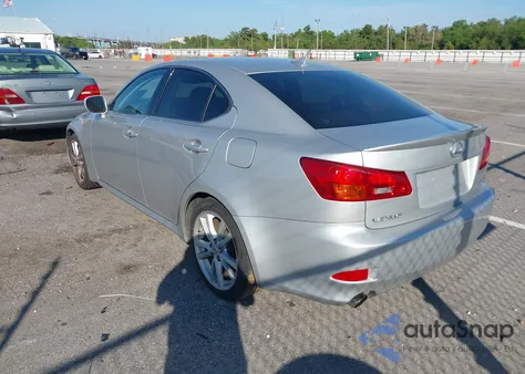 2007 Lexus Is 250 250 from USA, damaged, VIN JTHBK262475028614